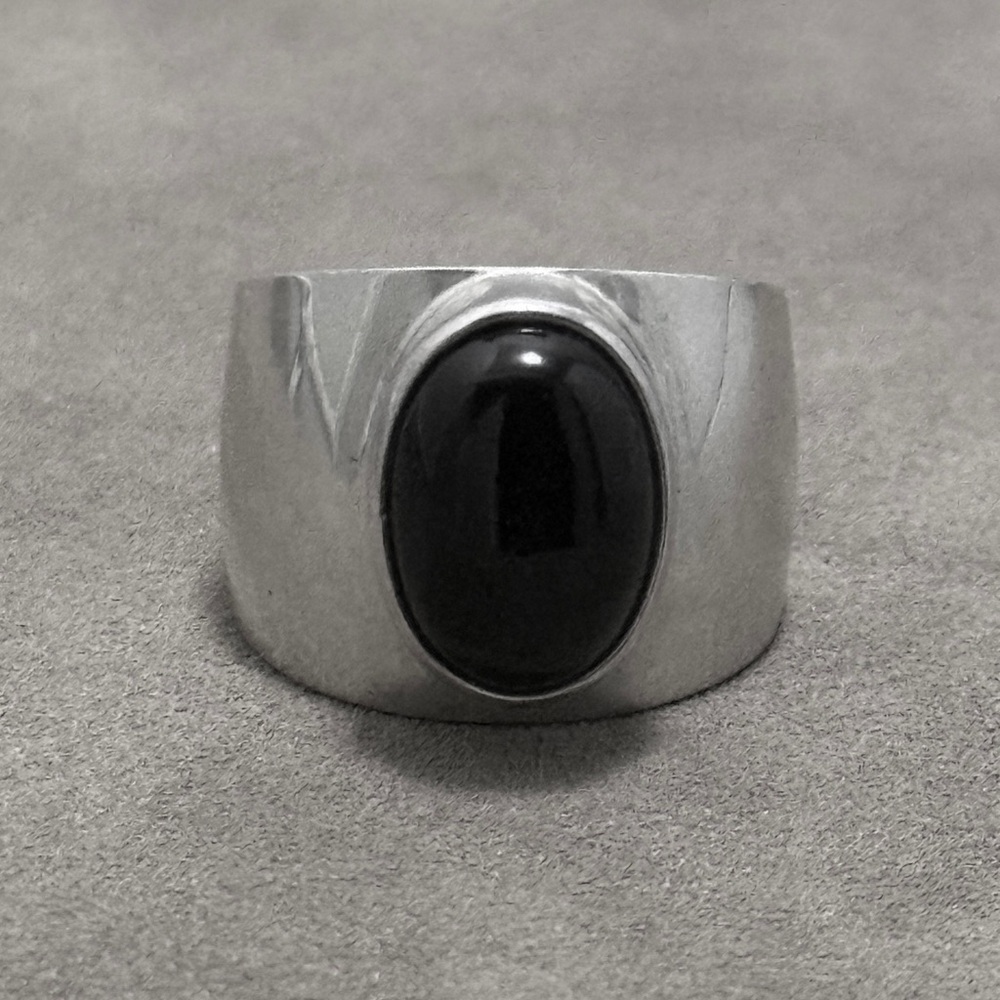 DDD Dominique Dinouart Black Onyx Ring